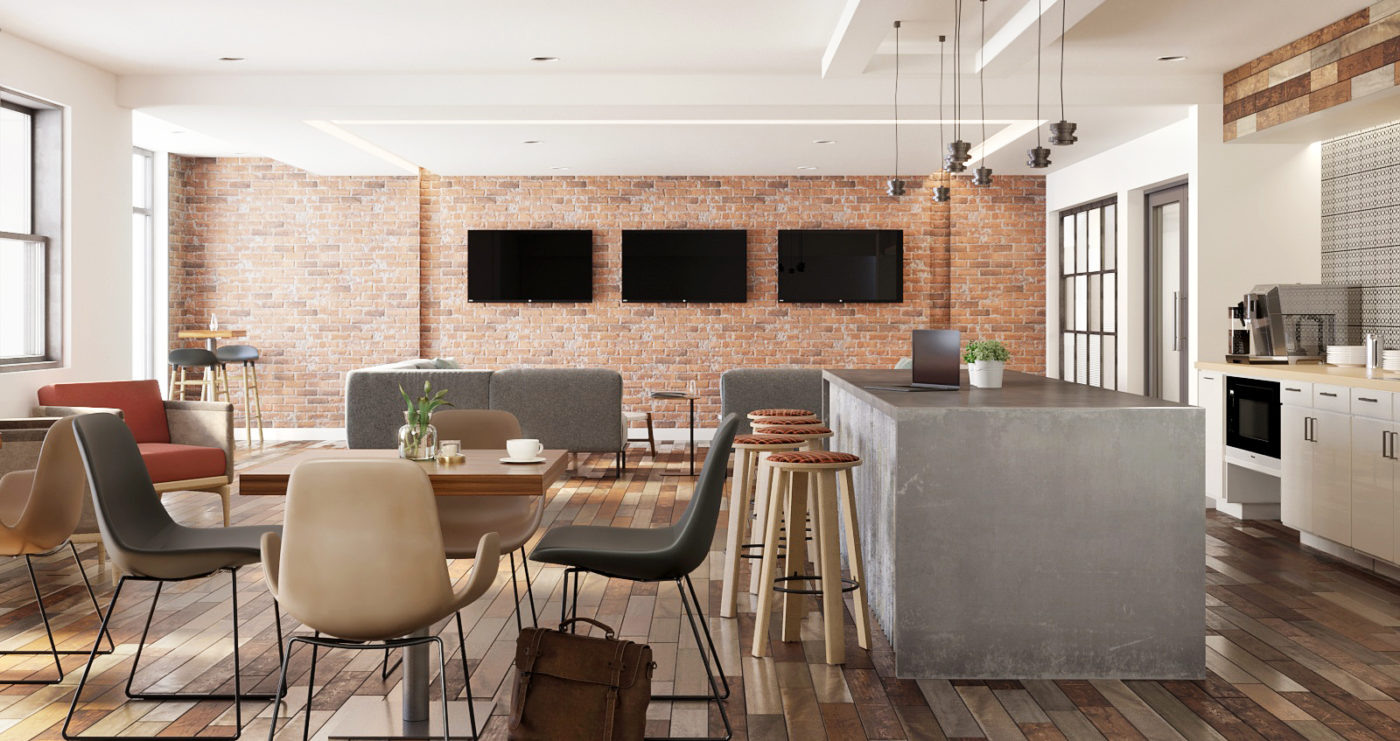 Clubroom rendering