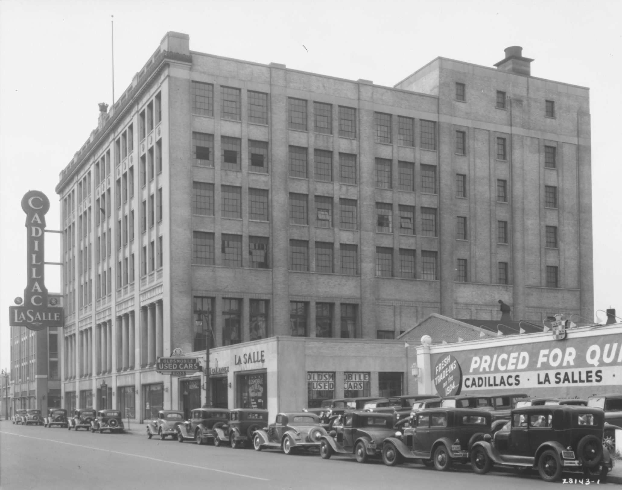 Historic exterior photo of 6001 Cass